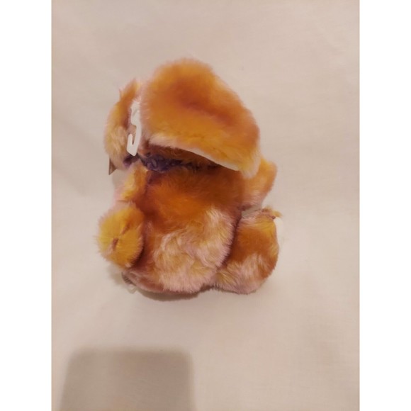 Walmart Easter Bunny Rabbit Carrot Ear 1990's Stuffed Animal Plush Vintage NEW - Picture 4 of 10